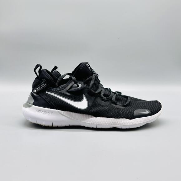 Nike Shoes Womens 10 Black White Flex Running Training Athletic Sneakers Lace Up - Picture 1 of 11